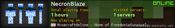 NecronBlaze userbar 560x90