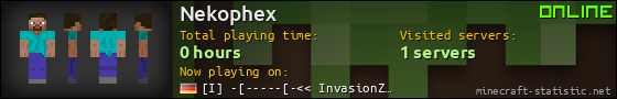 Nekophex userbar 560x90