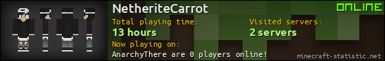 NetheriteCarrot userbar 560x90