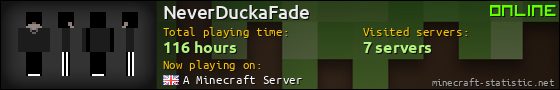 NeverDuckaFade userbar 560x90