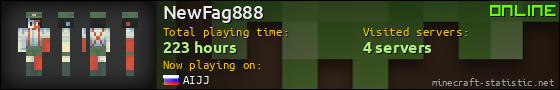 NewFag888 userbar 560x90