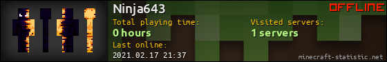 Ninja643 userbar 560x90