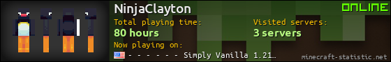 NinjaClayton userbar 560x90
