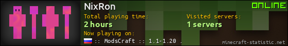 NixRon userbar 560x90