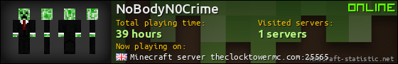 NoBodyN0Crime userbar 560x90