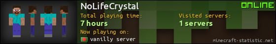 NoLifeCrystal userbar 560x90