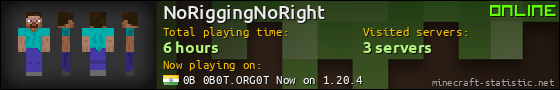 NoRiggingNoRight userbar 560x90