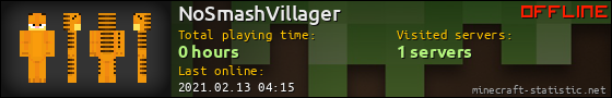 NoSmashVillager userbar 560x90