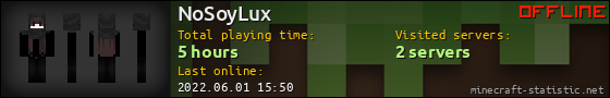 NoSoyLux userbar 560x90