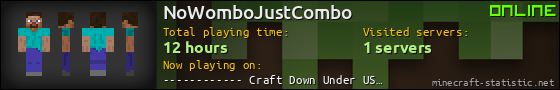 NoWomboJustCombo userbar 560x90