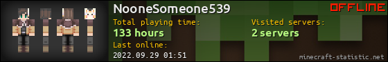 NooneSomeone539 userbar 560x90
