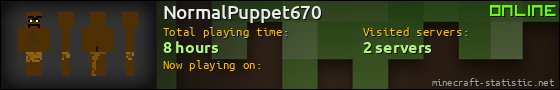 NormalPuppet670 userbar 560x90