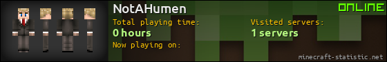 NotAHumen userbar 560x90