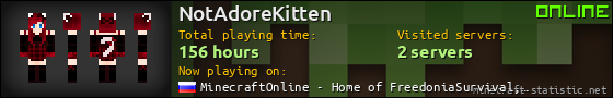 NotAdoreKitten userbar 560x90