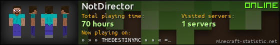 NotDirector userbar 560x90