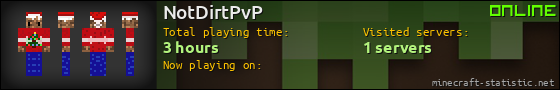 NotDirtPvP userbar 560x90