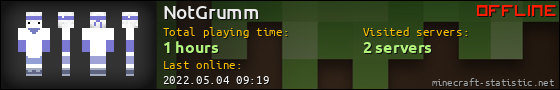 NotGrumm userbar 560x90