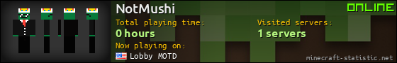 NotMushi userbar 560x90
