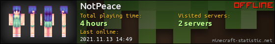 NotPeace userbar 560x90