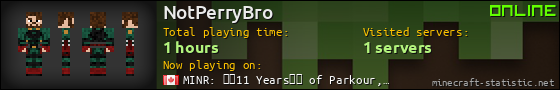 NotPerryBro userbar 560x90