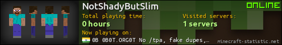 NotShadyButSlim userbar 560x90
