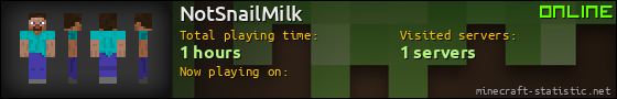 NotSnailMilk userbar 560x90