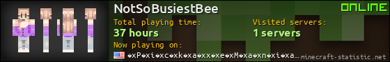 NotSoBusiestBee userbar 560x90