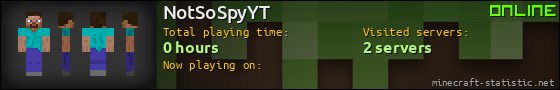 NotSoSpyYT userbar 560x90