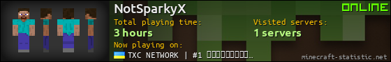 NotSparkyX userbar 560x90