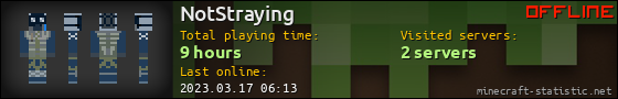 NotStraying userbar 560x90