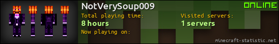 NotVerySoup009 userbar 560x90