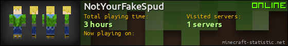 NotYourFakeSpud userbar 560x90