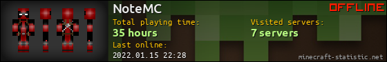 NoteMC userbar 560x90