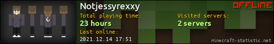 Notjessyrexxy userbar 560x90