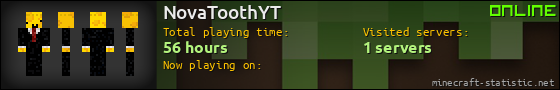 NovaToothYT userbar 560x90