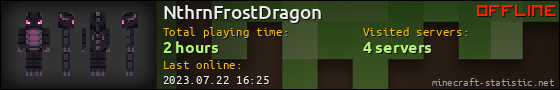 NthrnFrostDragon userbar 560x90