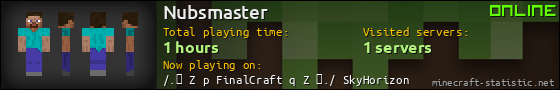 Nubsmaster userbar 560x90