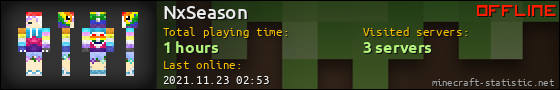 NxSeason userbar 560x90
