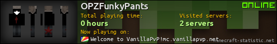 OPZFunkyPants userbar 560x90