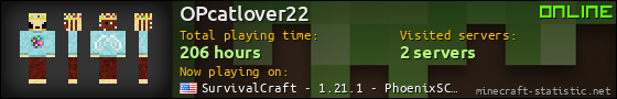OPcatlover22 userbar 560x90