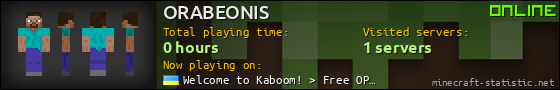 ORABEONIS userbar 560x90