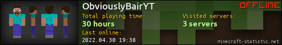 ObviouslyBairYT userbar 560x90