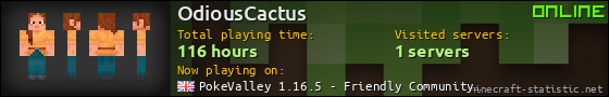 OdiousCactus userbar 560x90