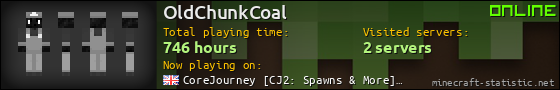 OldChunkCoal userbar 560x90