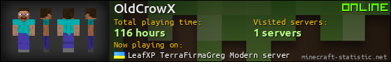 OldCrowX userbar 560x90