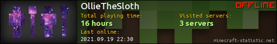 OllieTheSloth userbar 560x90