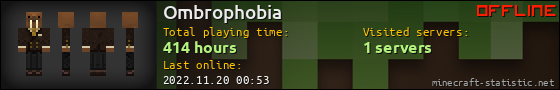 Ombrophobia userbar 560x90