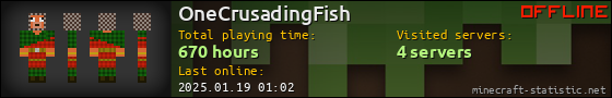 OneCrusadingFish userbar 560x90