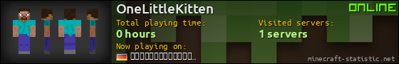 OneLittleKitten userbar 560x90