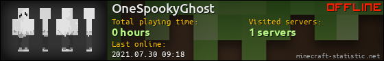 OneSpookyGhost userbar 560x90